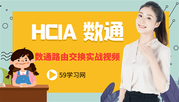 HCIA数通路由交换实战视频70集