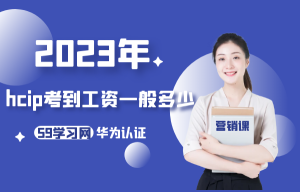 HCIP工资